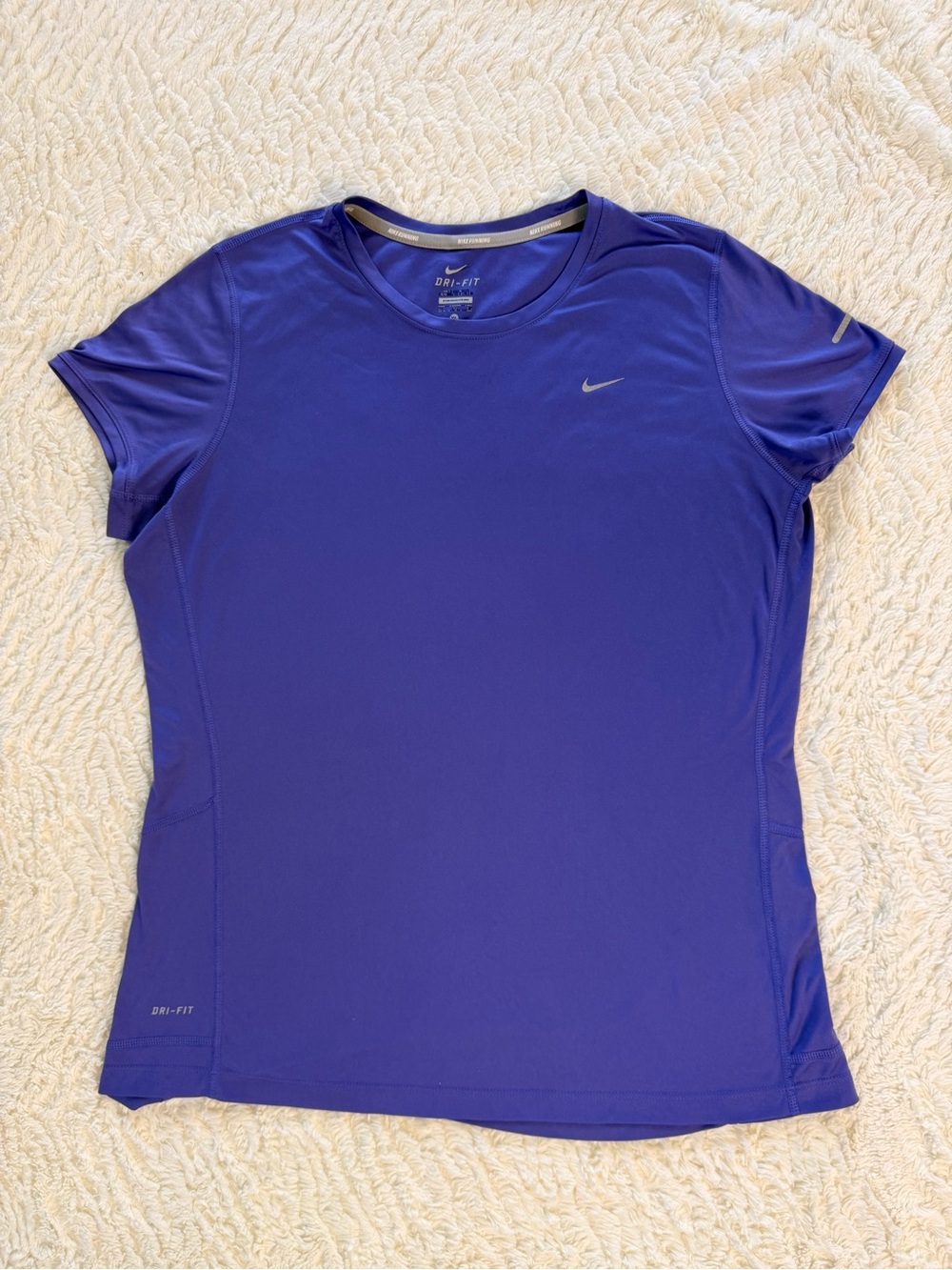 Nike Women's Short Sleeve Dri-FIT Tee - Purple